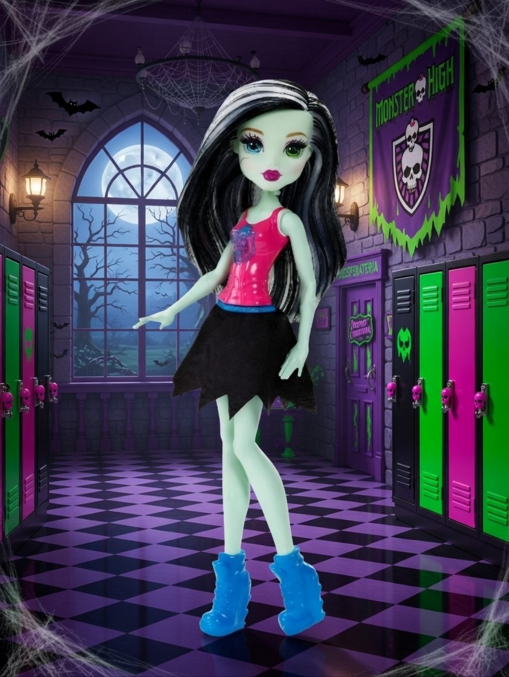 🐎♡2015 Monster High Ghoul Spirit Frankie Stein Doll
